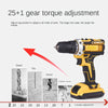Trusa Bormasina 36V cu 2 acumulatori si incarcator + Accesorii
