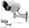 Set 4 camere supraveghere video false, LED rosu avertizor