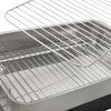 Afumatoare portabila pentru carne, aluminiu, 2 arzatoare, 40x24x10 cm