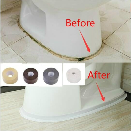 Banda adeziva pentru etansare Plita, WC, Cada, Chiuveta, multifunctionala si impermeabila 3,2 m x 3.5 cm
