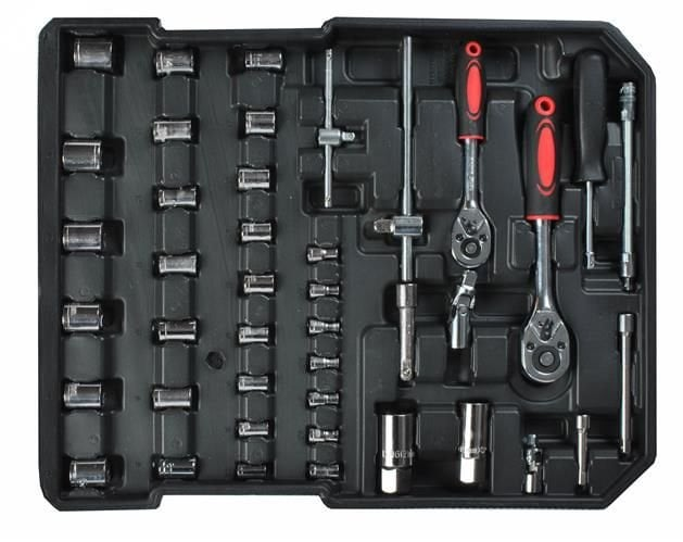 Trusă de Scule Tip Troler – 187 Piese – Aluminiu Premium