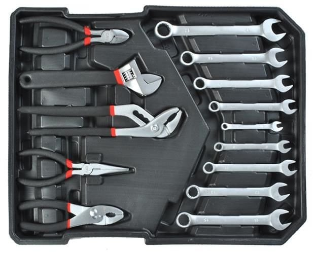Trusă de Scule Tip Troler – 187 Piese – Aluminiu Premium