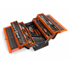 Trusă Scule și Unelte Metalică, 4 Sertare – 85 Piese