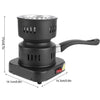 Mini arzator SN-002 electric pentru carbuni de narghilea