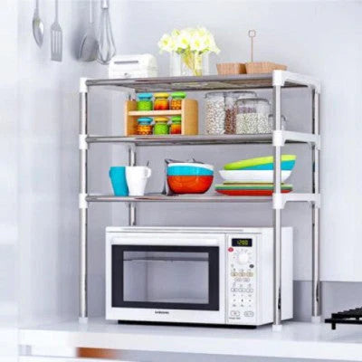 Etajera tip raft multifunctional pentru bucatarie sau baie   60x65x24cm