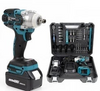 Trusă Mașină de Impact și Înșurubat – 48V, 2 Acumulatori, 43 Accesorii