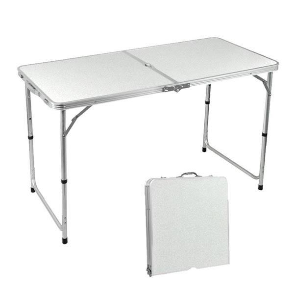 Masuta pliabila picnic din aluminiu 60 x 120 cm - HaiAcum.ro