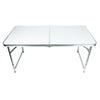 Masuta pliabila picnic din aluminiu, tip servieta, 60 x 120 cm