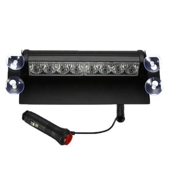 Girofar auto rosu-albastru, alimentare 12V