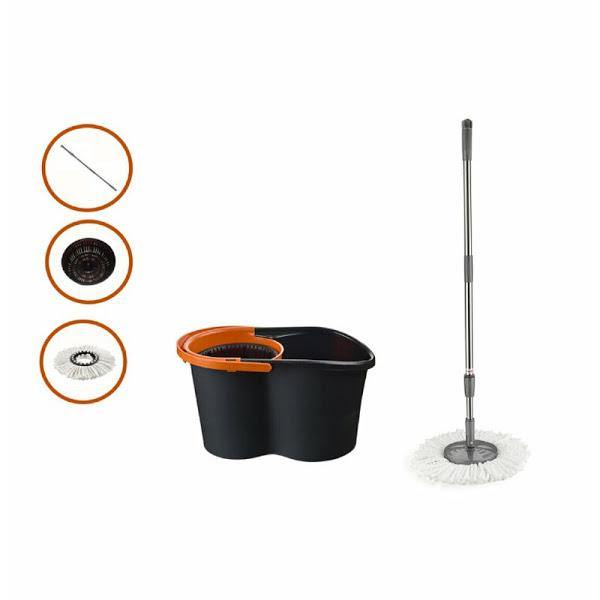 Mop rotativ cu galeata Ertone 17 litri cu functie de stoarcere