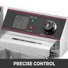 Friteuza electrica Hoffmans de 6 litri sau 12 litri 2500W/5000W